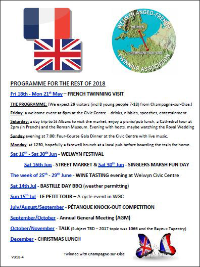 WAFTA 2018 Events Programme