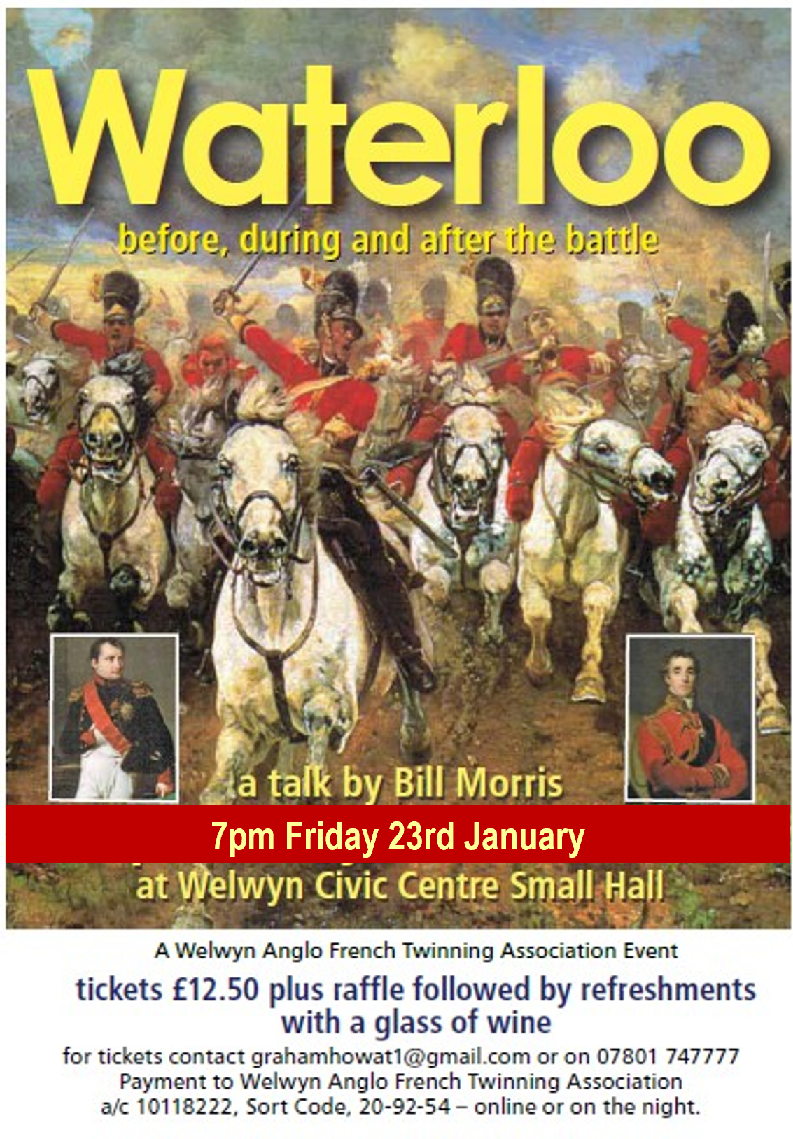 poster for talk about waterloo